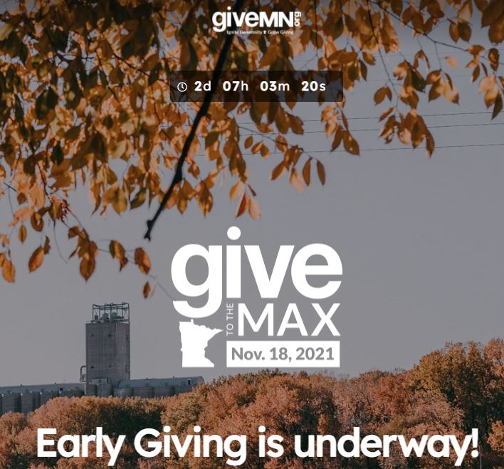 Give to the Max Day is this Thursday, 11/18/21! Vinland National Center